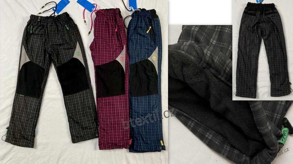 Dětské oteplené outdoorové kalhoty