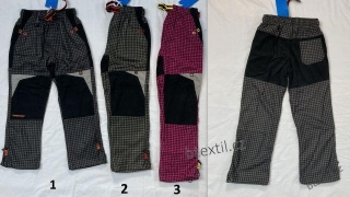 Outdoorové teplejší kalhoty Grace 116-146
