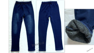 Dívčí zateplené legíny džegíny Kugo