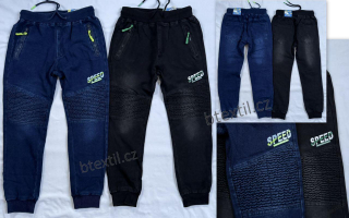 Dětské džínové tepláky kalhoty Kugo 134-164