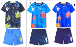 Dětská souprava tričko + kraťasy pyžamo